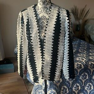 Nice black and white jacket